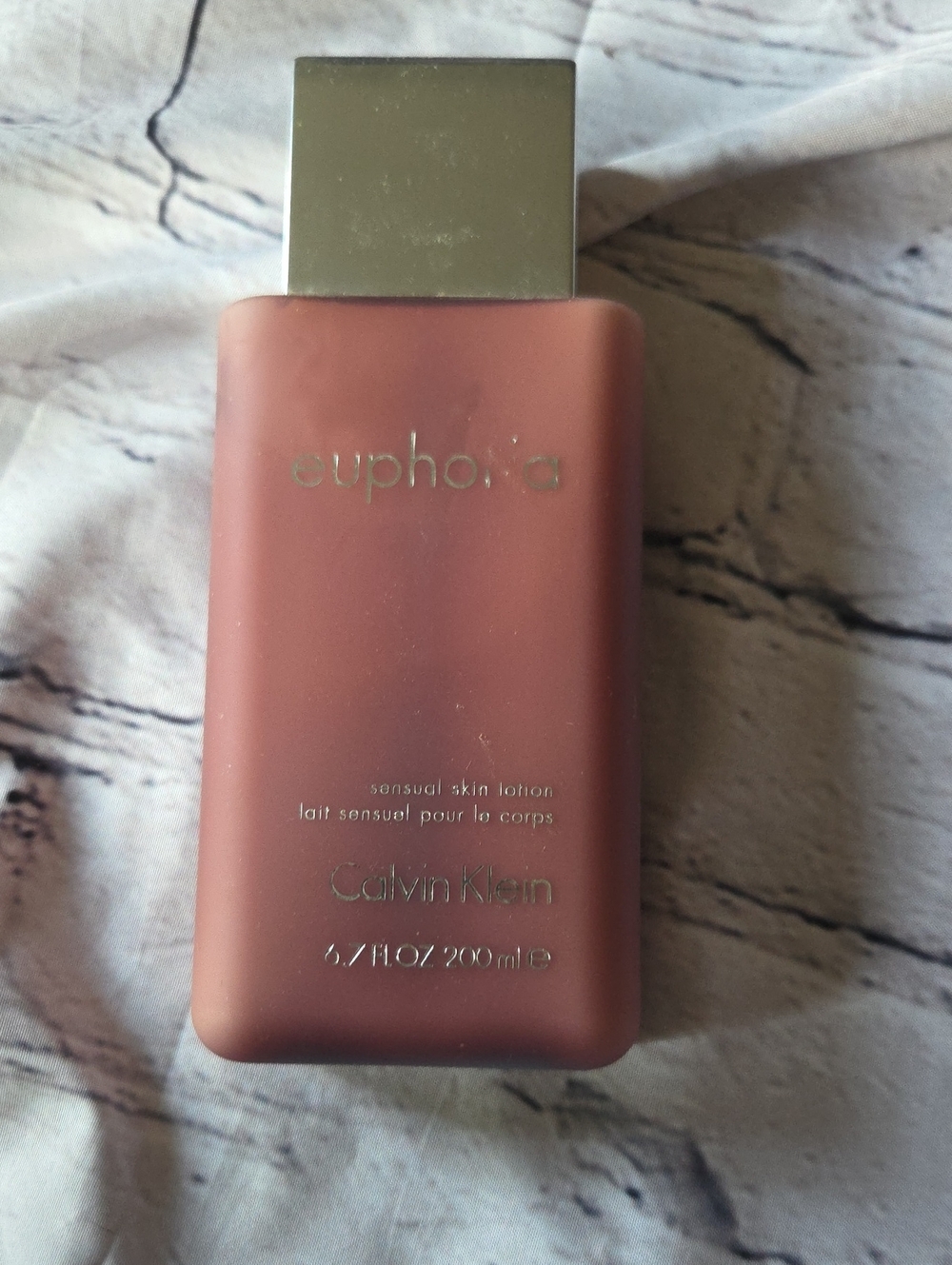 Calvin Klein Euphoria Sensual Skin Lotion - Rose Brown Bottle